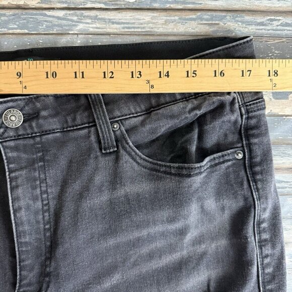 Lularoe Jeans Women 34 Dark Wash Magic Waistband Distressed Skinny Fit High Rise - Picture 6 of 9